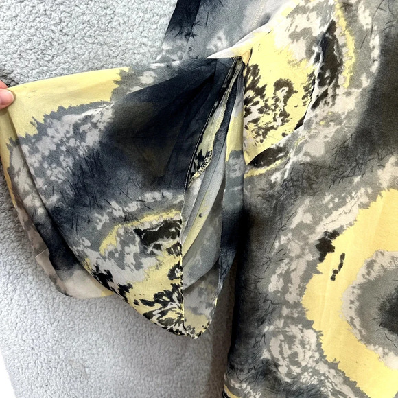 Ark & co shift‎ dress womens small tie dye balloon sleeve boho hippie retro 70s - Picture 4 of 8